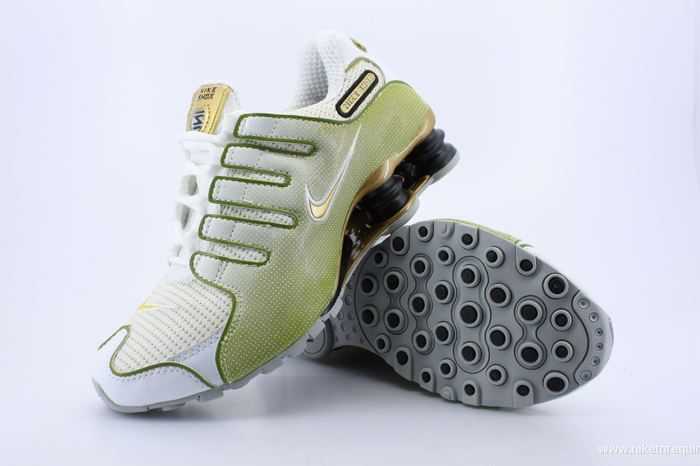 vert et blanc Nike Shox NZ (2)